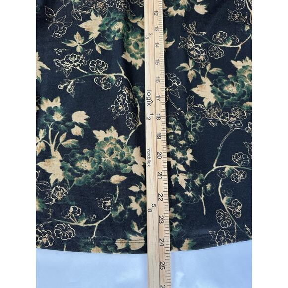 Cato Est. 1946 Women’s Sz M Top Pullover Long Sleeve Gold Threads Fall Winter - Picture 13 of 13